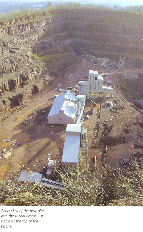 Arial View of Taffs Well Quarry